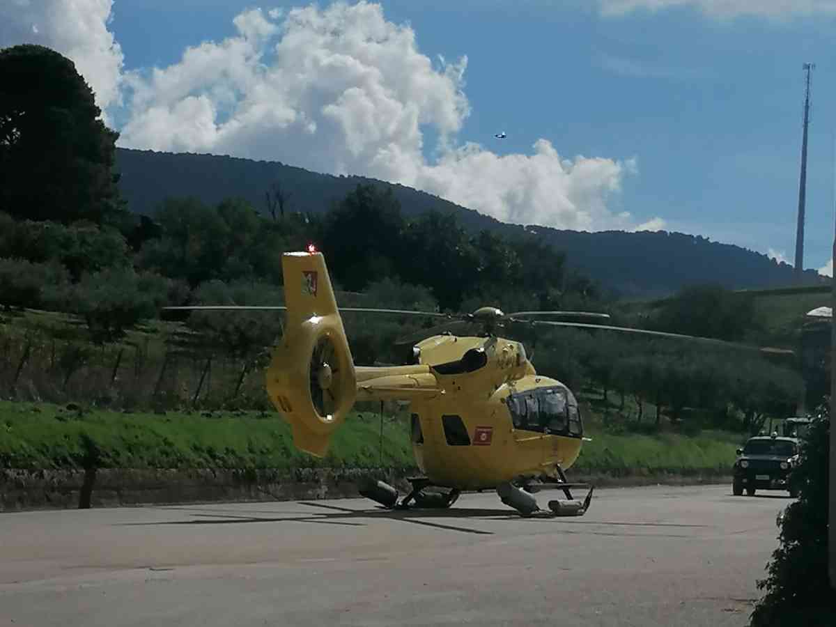 Immagine articolo: Incidente tra Sciacca e Menfi. Interviene l'elisoccorso