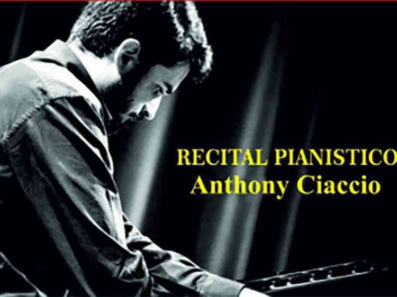 Immagine articolo: Menfi. Sabato 5 un recital con musiche di Chopin e Beethoven. Al pianoforte il Maesto Anthony Ciacci