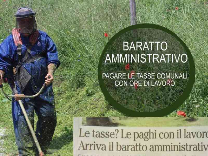 Immagine articolo: La minoranza propone “il baratto amministrativo“.  Presentata una mozione al Presidente del Consiglio