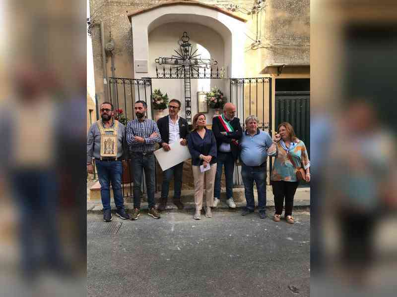 Immagine articolo: Sambuca. A 200 anni dalla sua costituzione, inaugurata la Cappella del SS. Crocefisso di via Infermeria