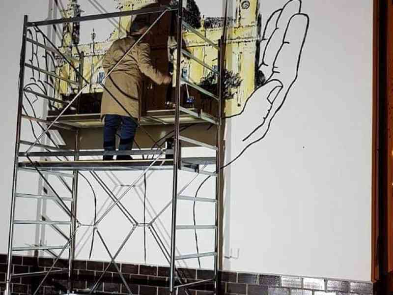 Immagine articolo: Montevago, inizia a prendere forma il progetto “Cabine d'arte“. Murales per ripercorre storia, tradizioni, prodotti tipici del territorio