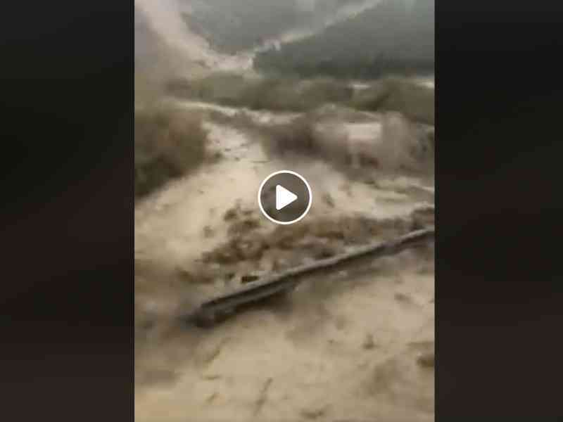 Immagine articolo: VIDEO. Bomba d'acqua nel Belìce. Fondovalle allagata dopo il bivio per Santa Margherita
