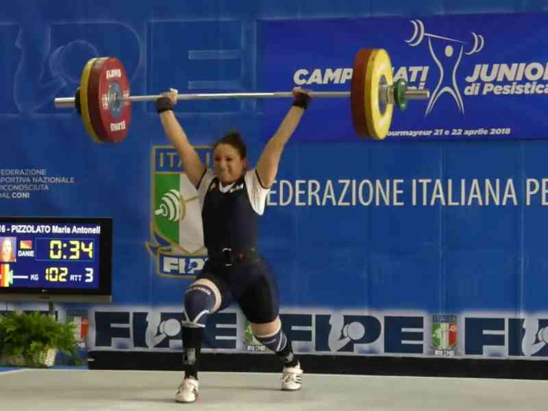 Immagine articolo: Salaparuta, Maria Antonella Pizzolato trionfa a Courmayeur e conquista il titolo italiano femminile di pesistica