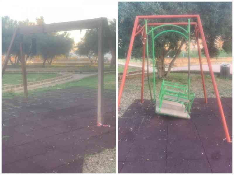 Immagine articolo: Giochi vandalizzati al Parco del Museo del Carnevale, “Sciacca – Puoi Solo Amarla“: un appello per la loro riparazione