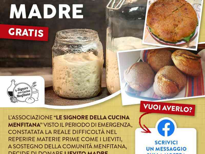 Immagine articolo: Le Signore della Cucina Menfitana donano il lievito madre