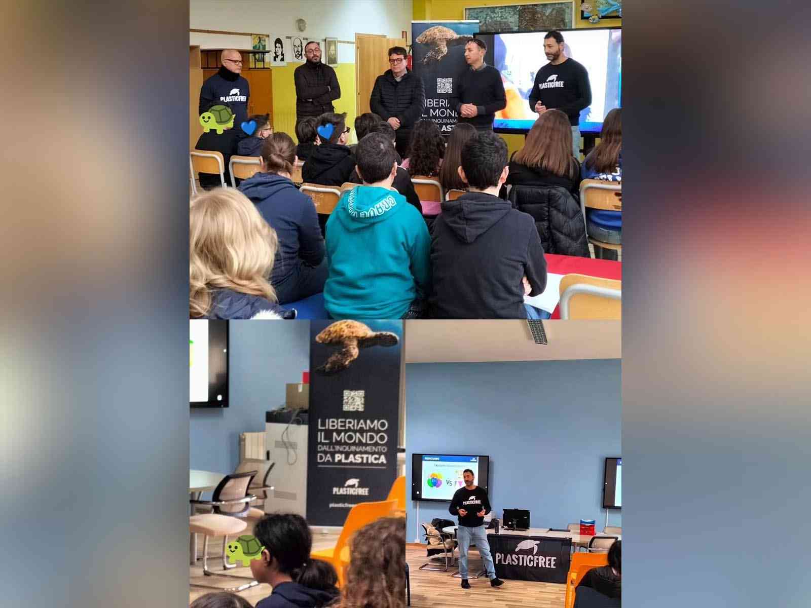 Immagine articolo: Menfi. Più di 100 studenti presenti alla campagna di sensibilizzazione Plastic Free