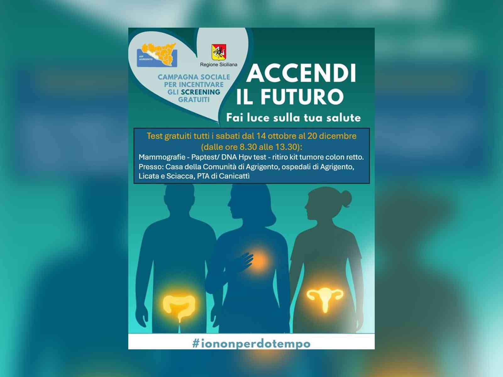 Immagine articolo: Prevenzione tumore al seno, colon-retto, cervice uterina. Test gratuiti all'ospedale di Sciacca