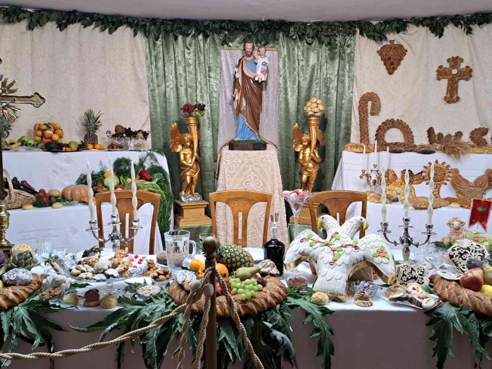 Immagine articolo: A Menfi la Tavolata di San Giuseppe della Parrocchia BMV del Perpetuo Soccorso