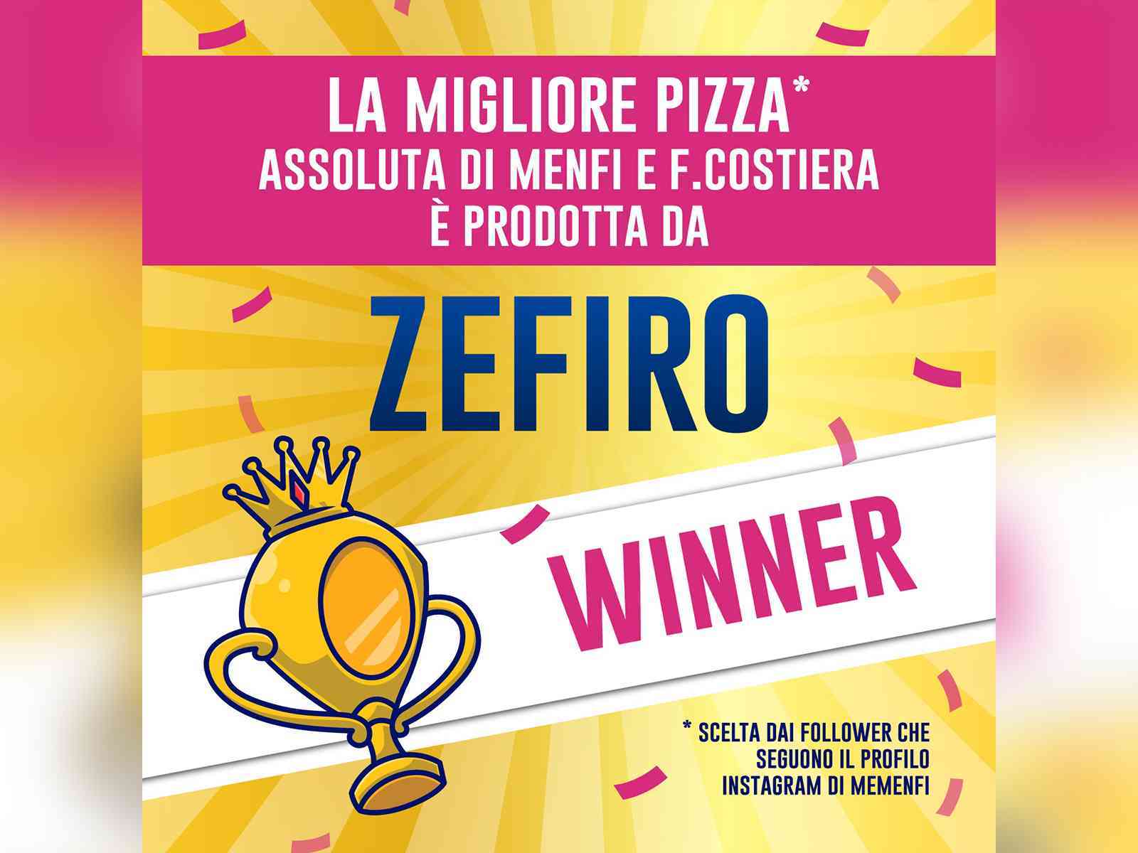 Immagine articolo: La migliore pizza di Menfi? È quella di “Zefiro“... a deciderlo i fan MeMenfi